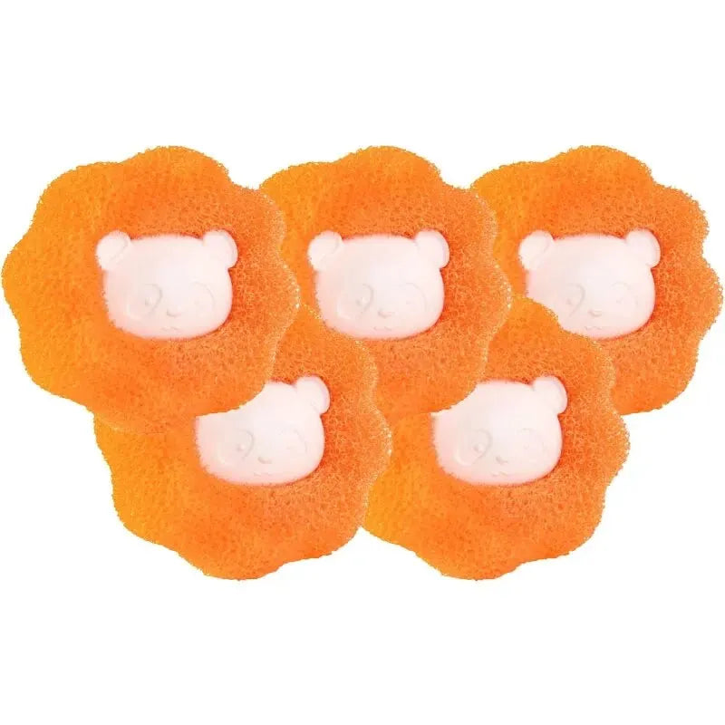 🐾 Boule Épilatrice Réutilisable pour Machine à Laver – Élimine les Poils d’Animaux & Peluches en Un Geste ! 🐶🐱🧺