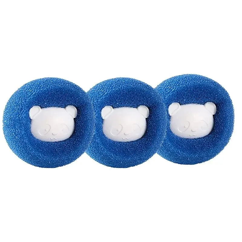 🐾 Boule Épilatrice Réutilisable pour Machine à Laver – Élimine les Poils d’Animaux & Peluches en Un Geste ! 🐶🐱🧺