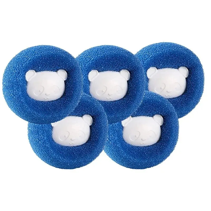 🐾 Boule Épilatrice Réutilisable pour Machine à Laver – Élimine les Poils d’Animaux & Peluches en Un Geste ! 🐶🐱🧺
