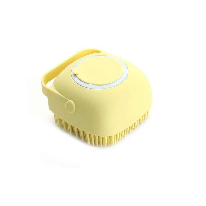 🛁 Brosse de Bain en Silicone pour Animaux – Nettoyage, Massage & Soin en Un Seul Geste ! 🐶🐱